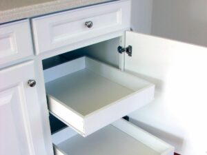 pull-out cabinet shelves